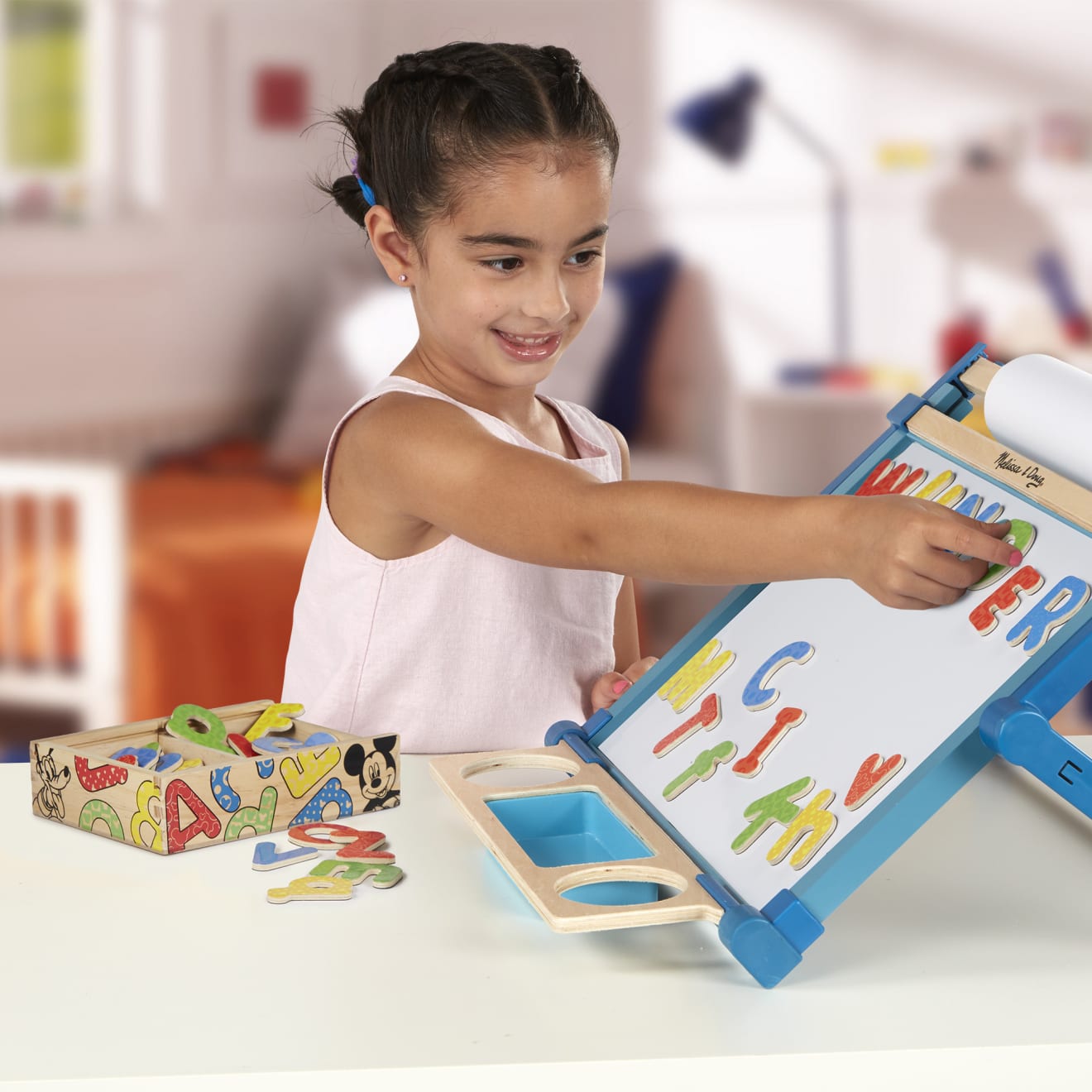 Disney Mickey & Friends Wooden Alphabet Magnets