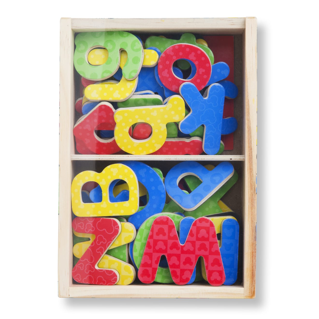 Disney Mickey & Friends Wooden Alphabet Magnets