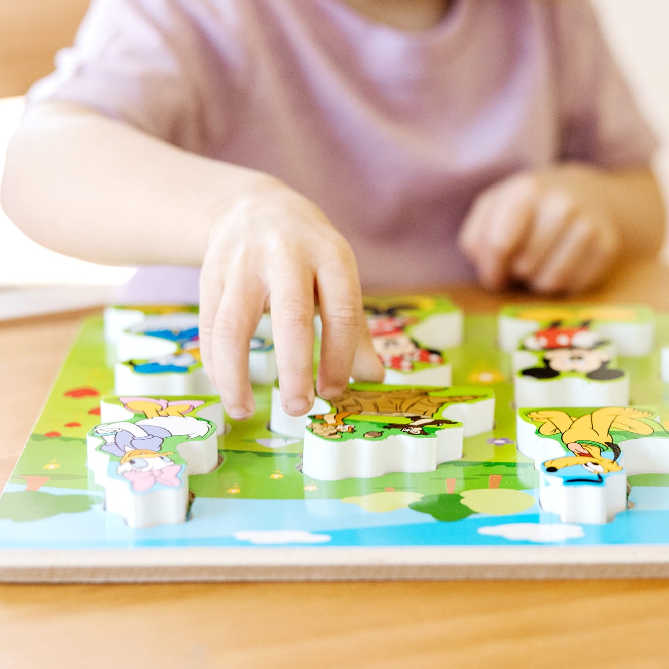 Disney Mickey Mouse Wooden Chunky Puzzle