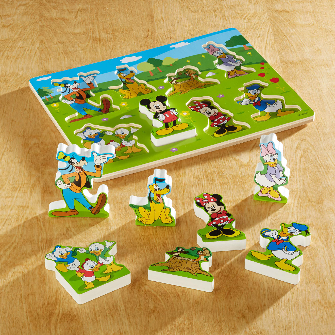Disney Mickey Mouse Wooden Chunky Puzzle