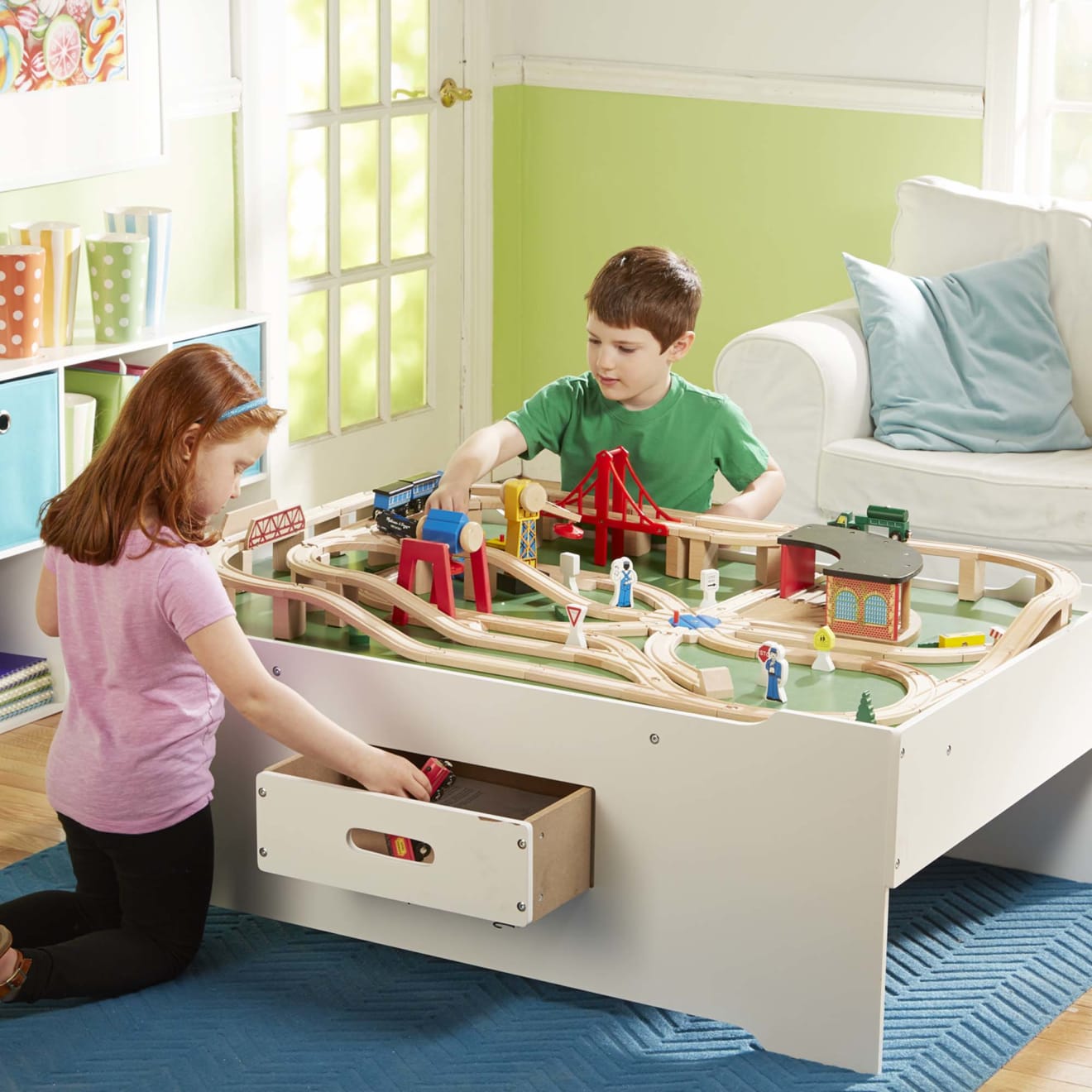 Multi-Activity Train Table