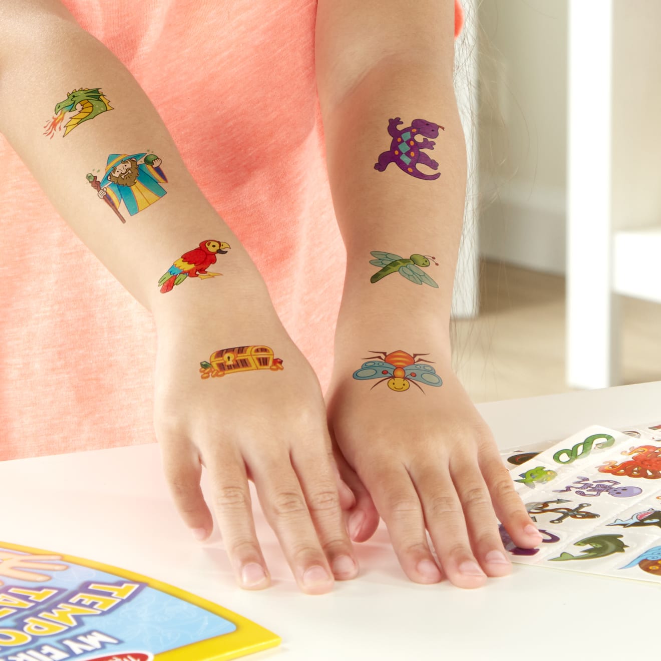 My First Temporary Tattoos: 100+ Kid-Friendly Tattoos - Adventure, Creatures, Sports, and More
