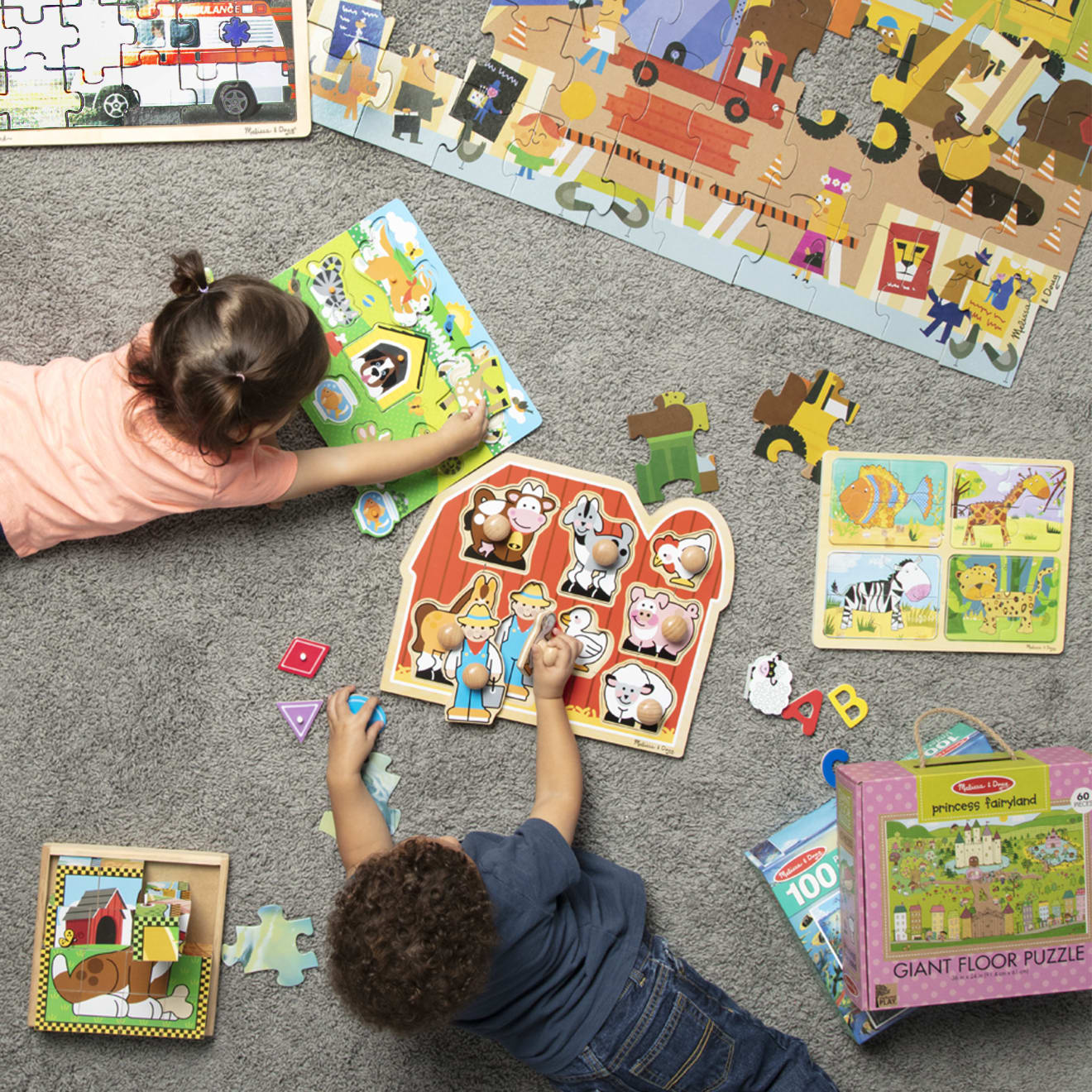 Pets Peg Puzzle - 8 Pieces