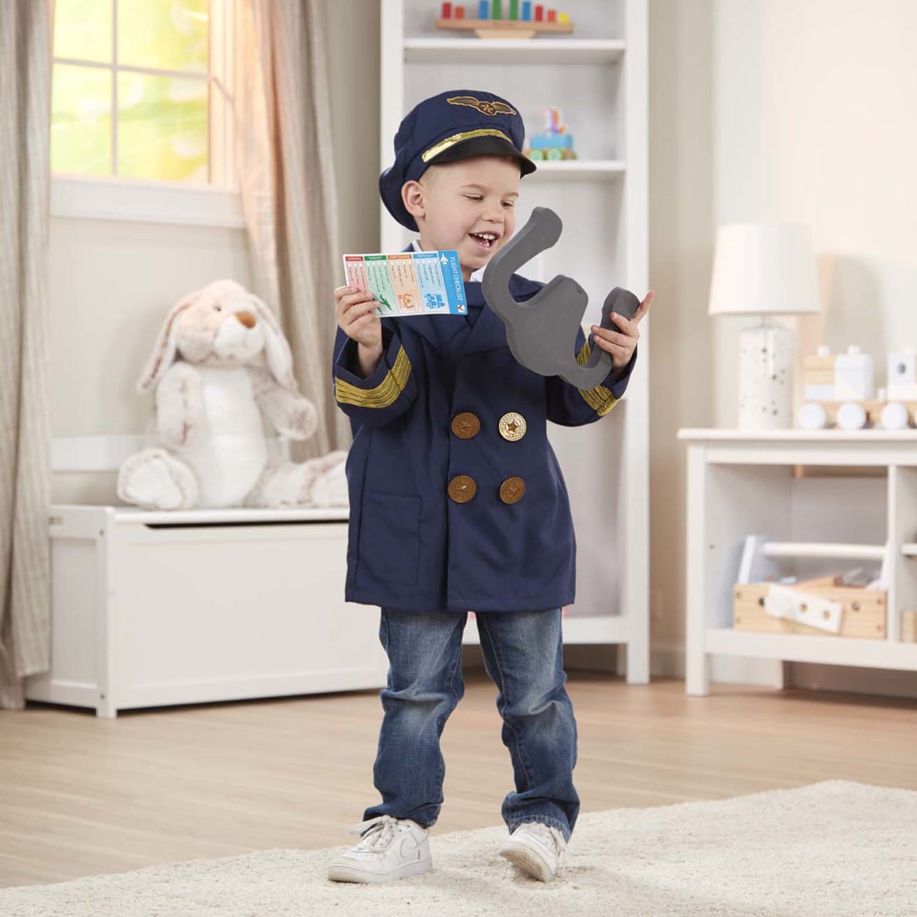 Pilot Role Play Costume Set