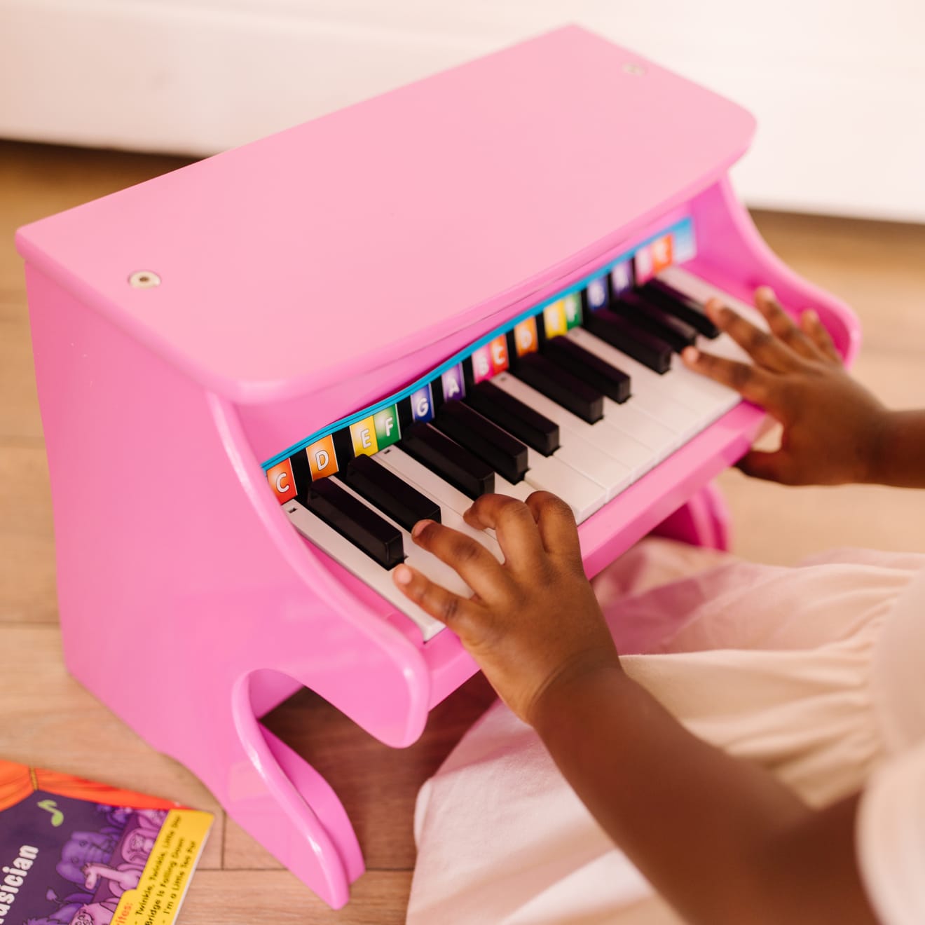 Learn-to-Play Pink Piano
