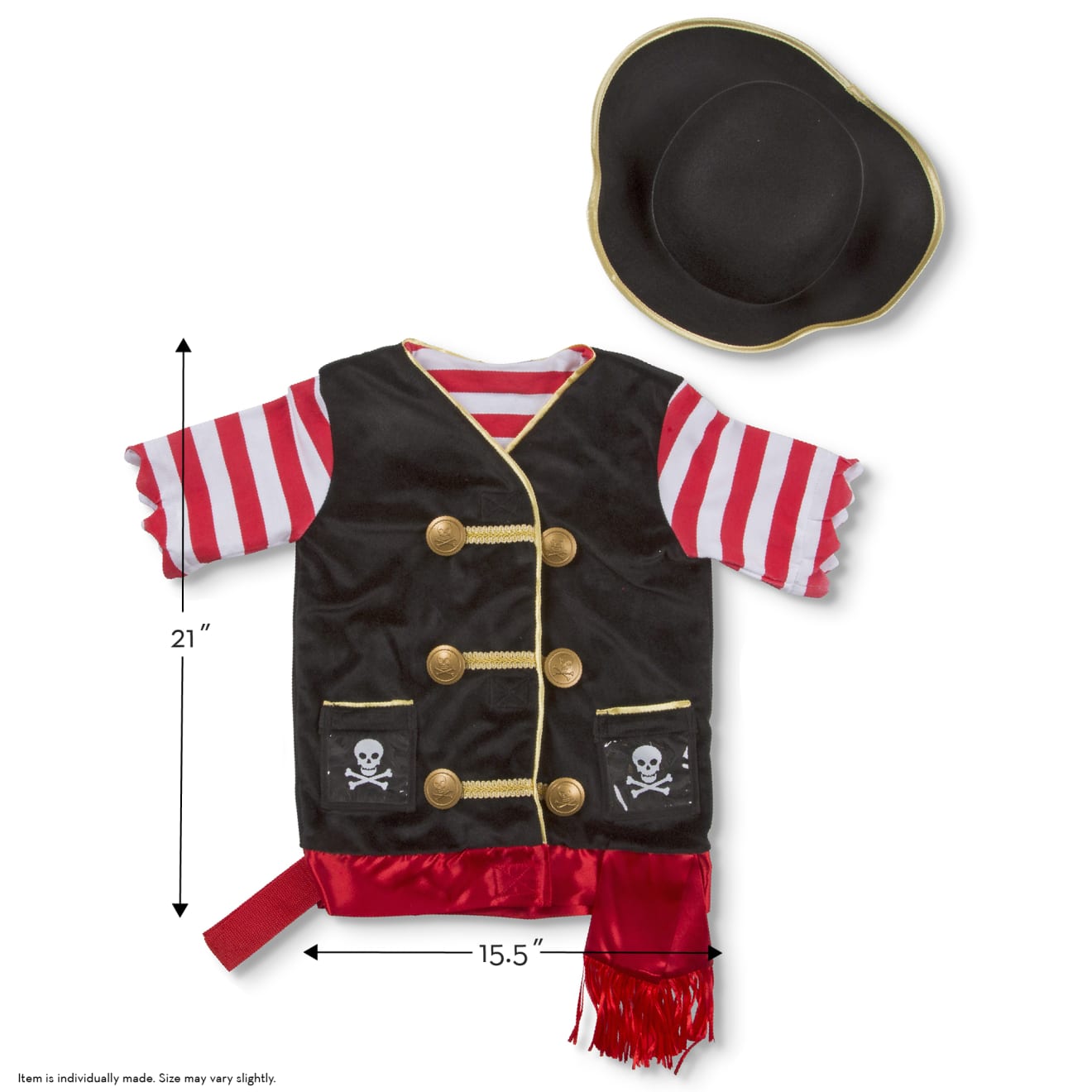 Pirate Role Play Costume Set