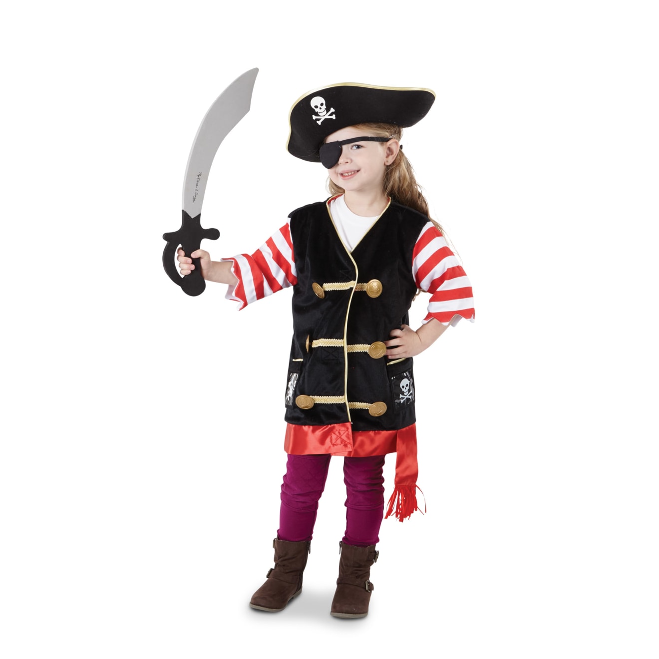 Pirate Role Play Costume Set