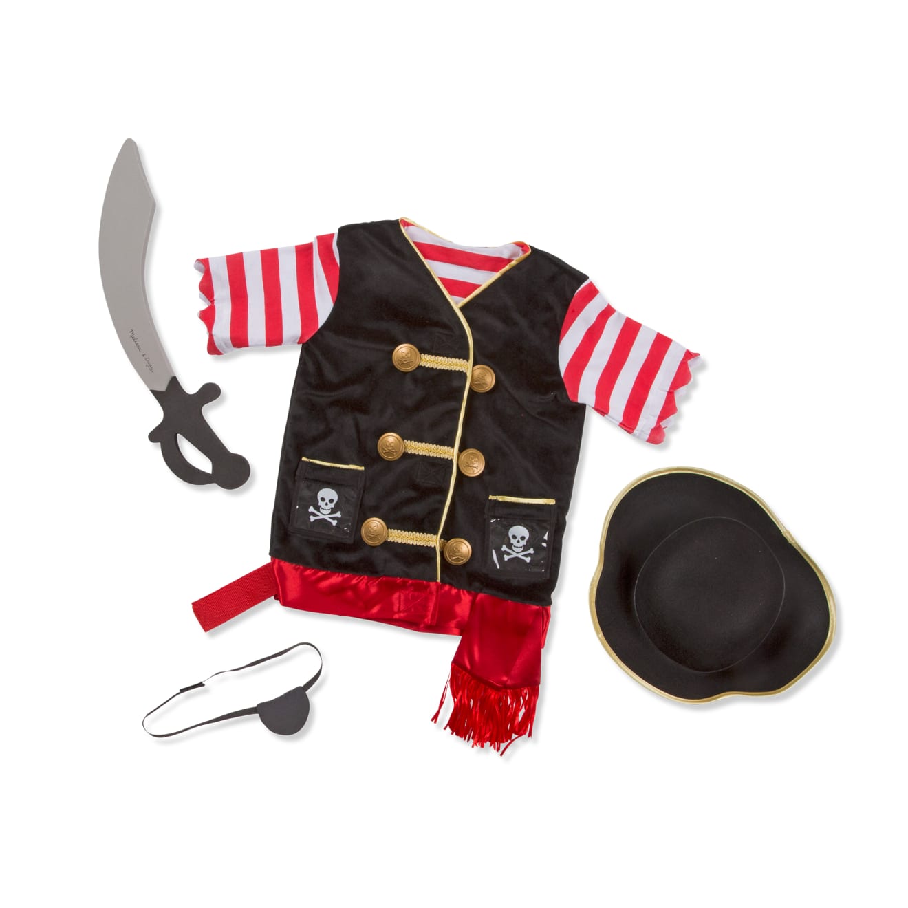 Pirate Role Play Costume Set