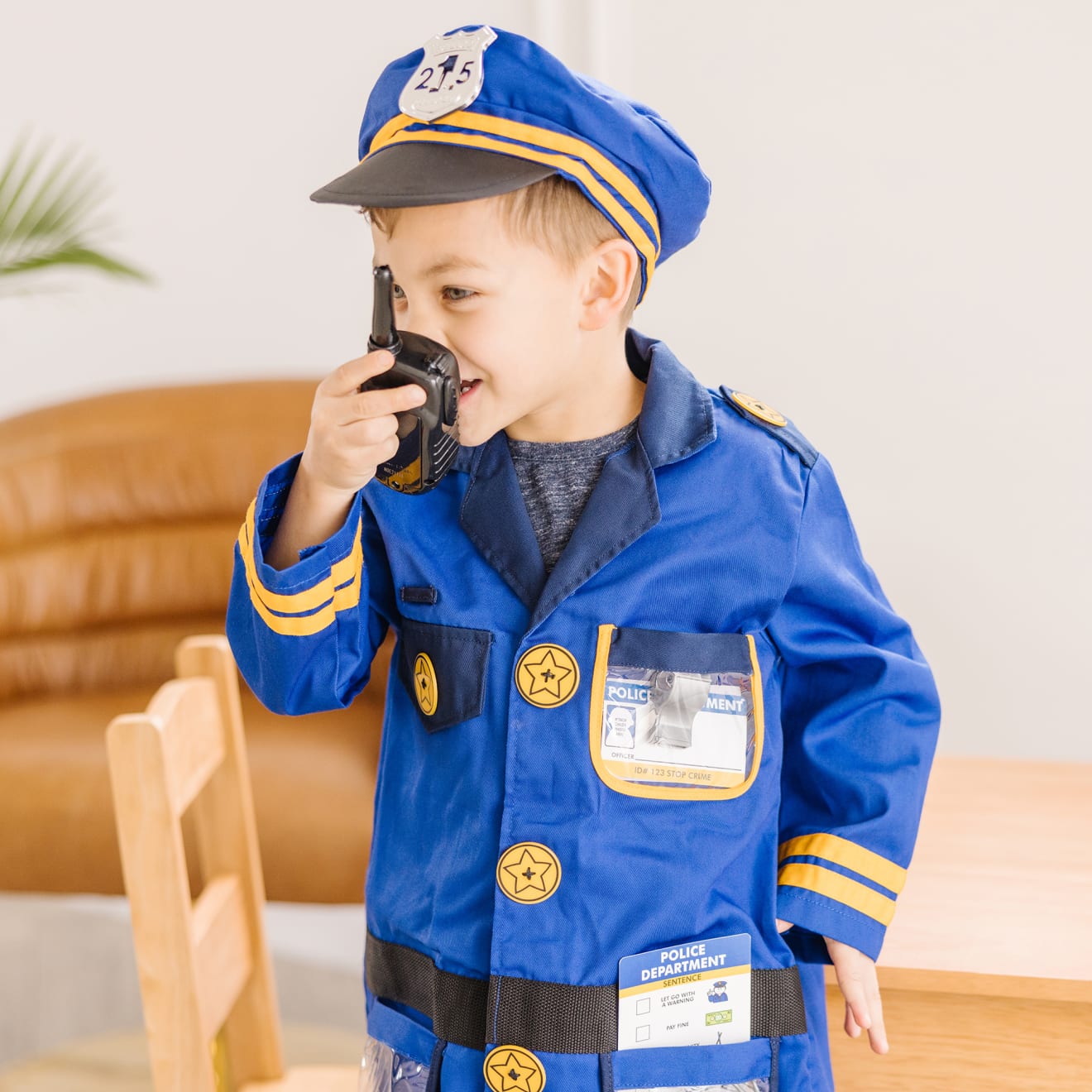 Police Officer Role Play Costume Set
