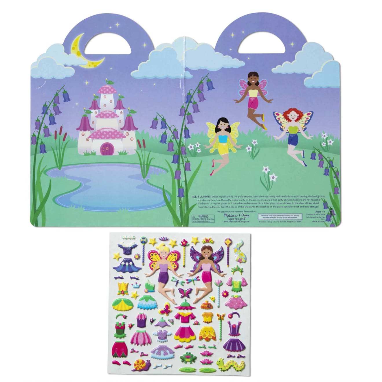 Puffy Stickers Play Set: Fairy