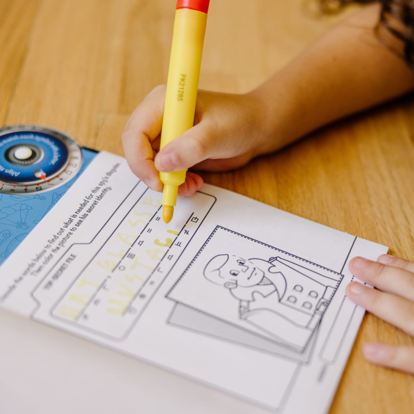 Secret Decoder Game Book - On the Go Travel Activity Book