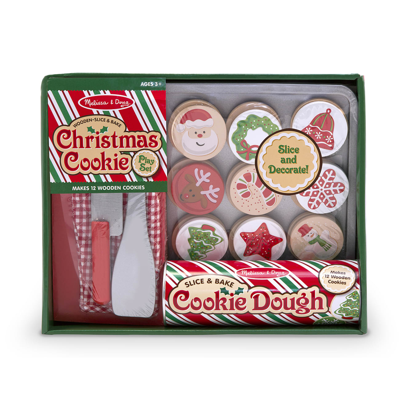 Slice & Bake Christmas Cookie Play Set