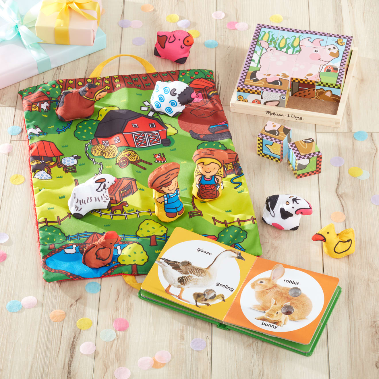 K’s Kids Take-Along Farm Play Mat