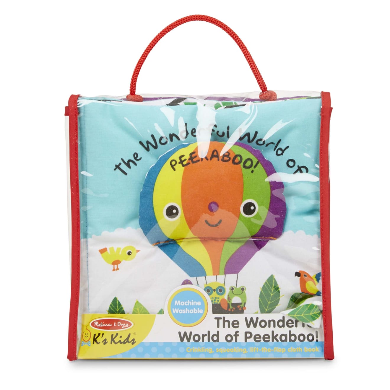 K’s Kids Soft Activity Book - The Wonderful World of Peekaboo!