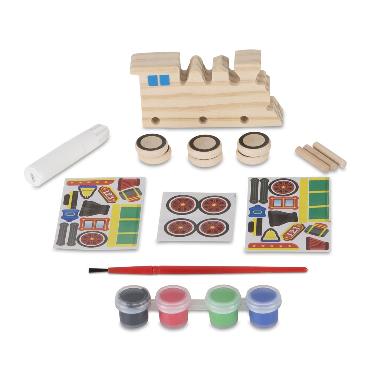 Created by Me! Train Wooden Craft Kit