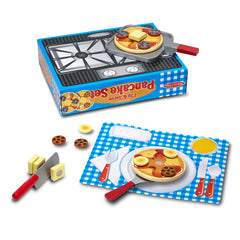 Flip & Serve Pancake Set - Wooden Play Food
