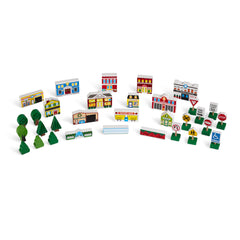 Wooden Town Play Set