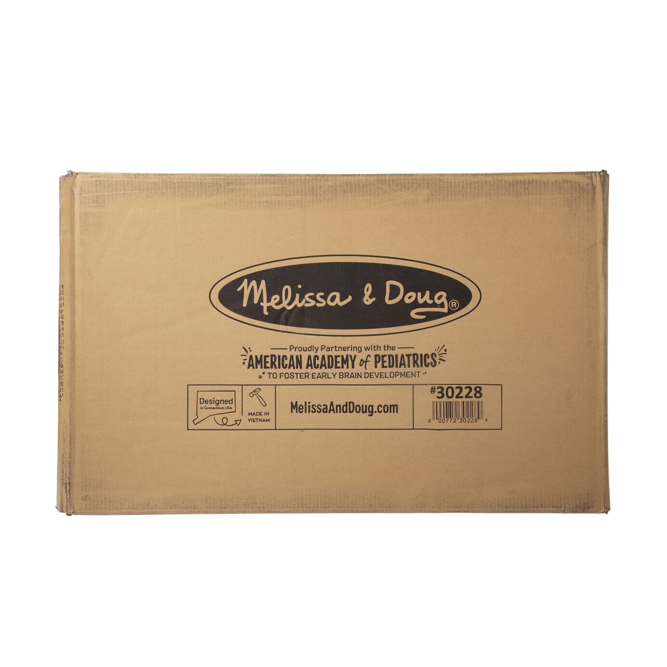 Wooden Toy Chest (White)