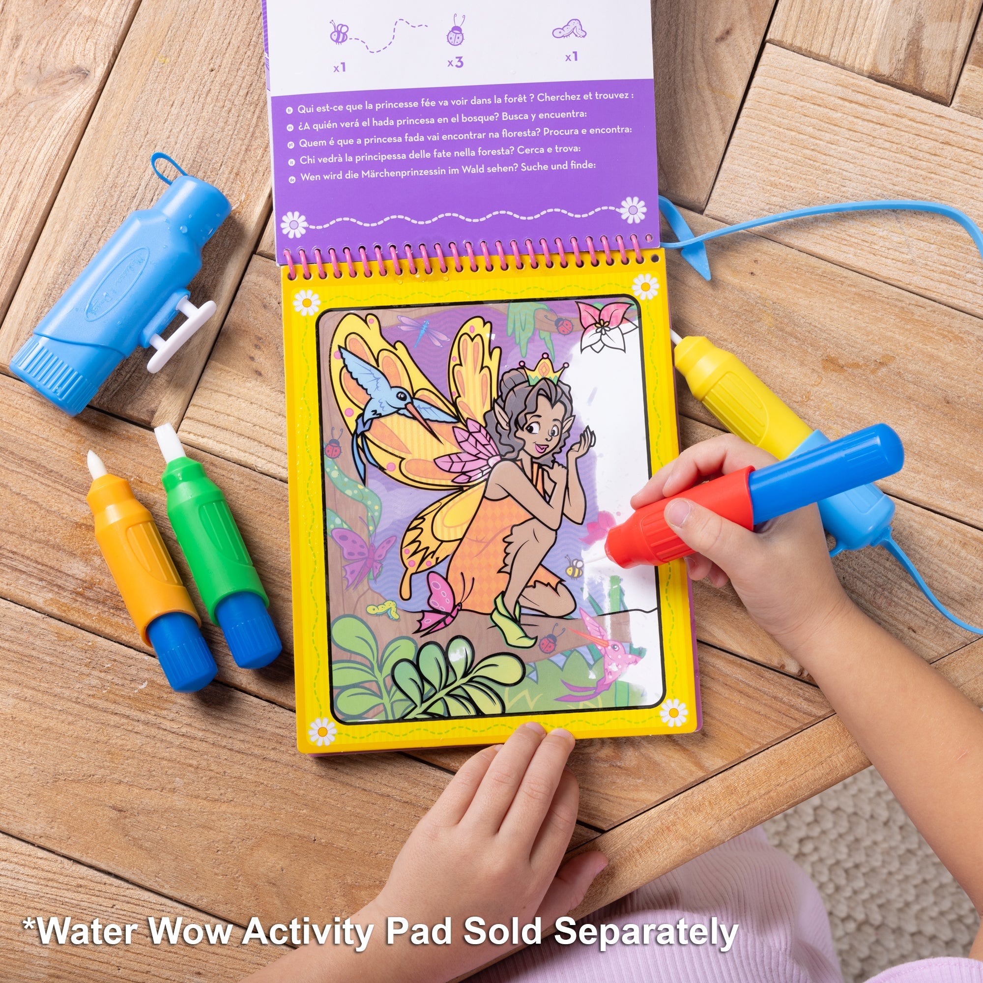 Water WOW! Pen Pack (4 Water Pens, Sprayer, Tether Cap)