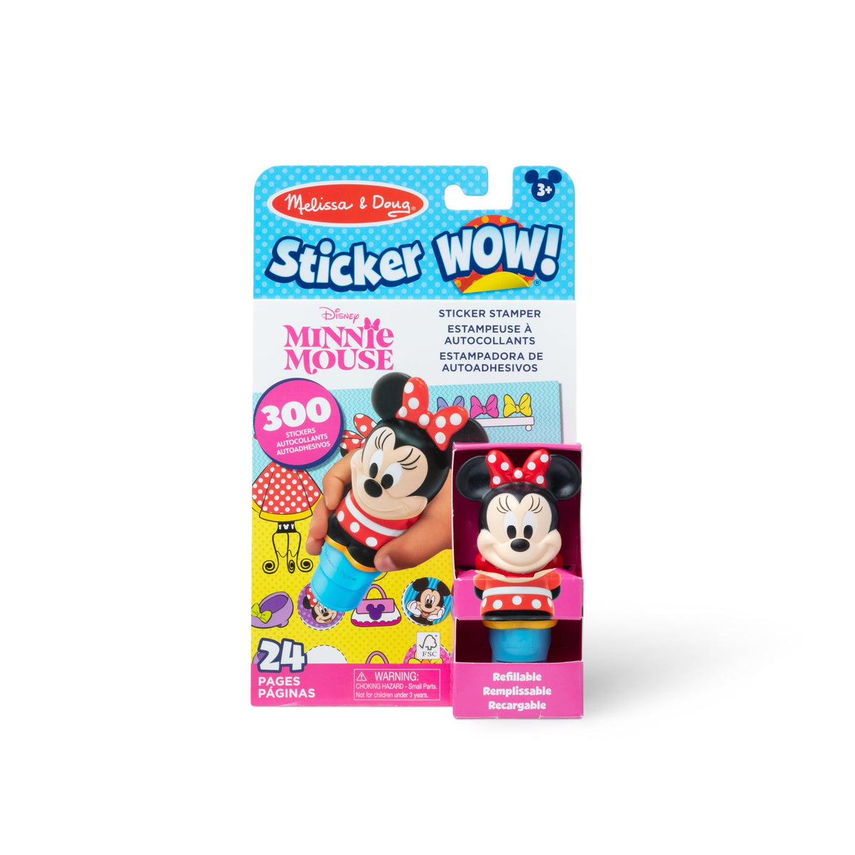 Sticker WOW! Activity Pad & Sticker Stamper - Disney's Minnie Mouse