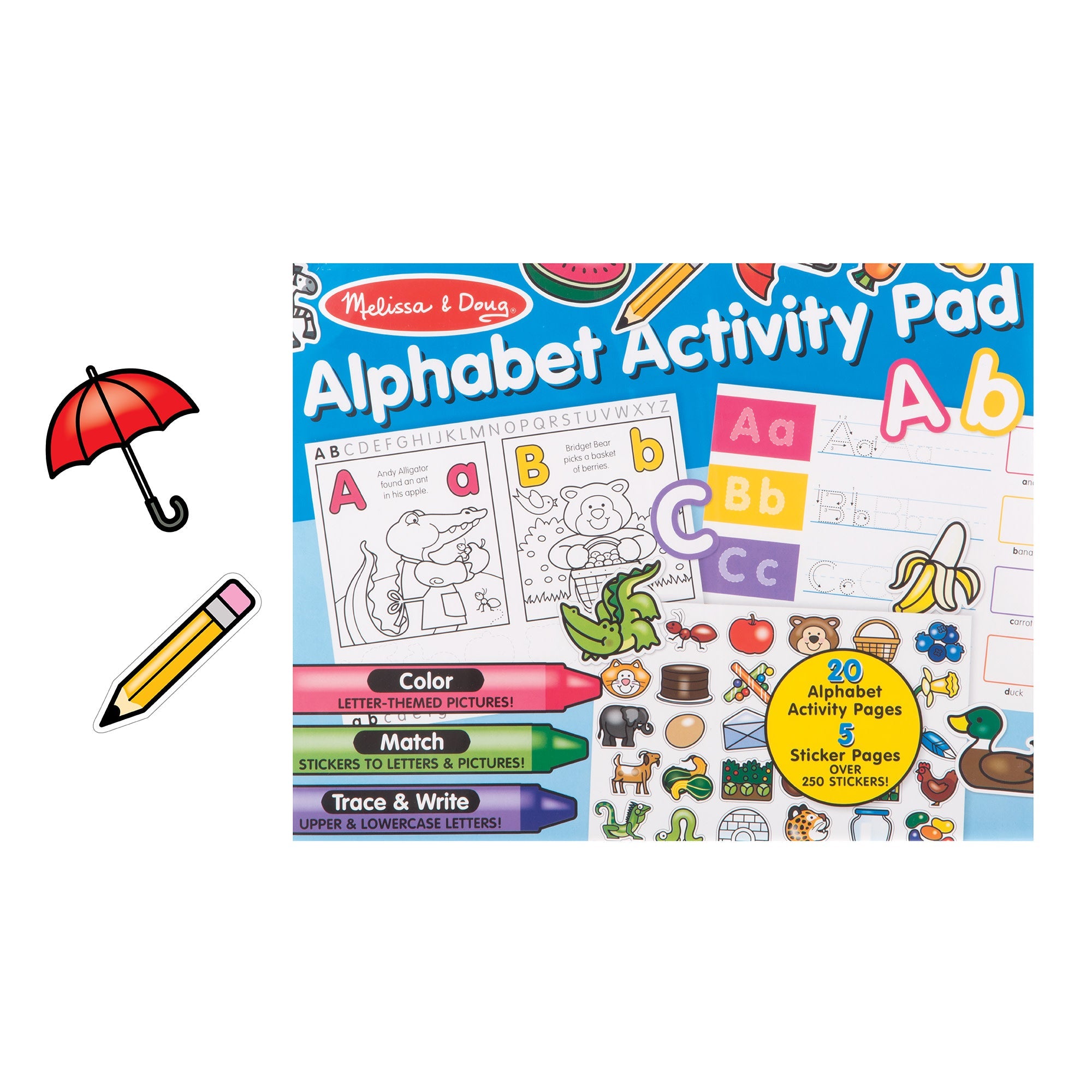 Alphabet Activity Sticker Pad