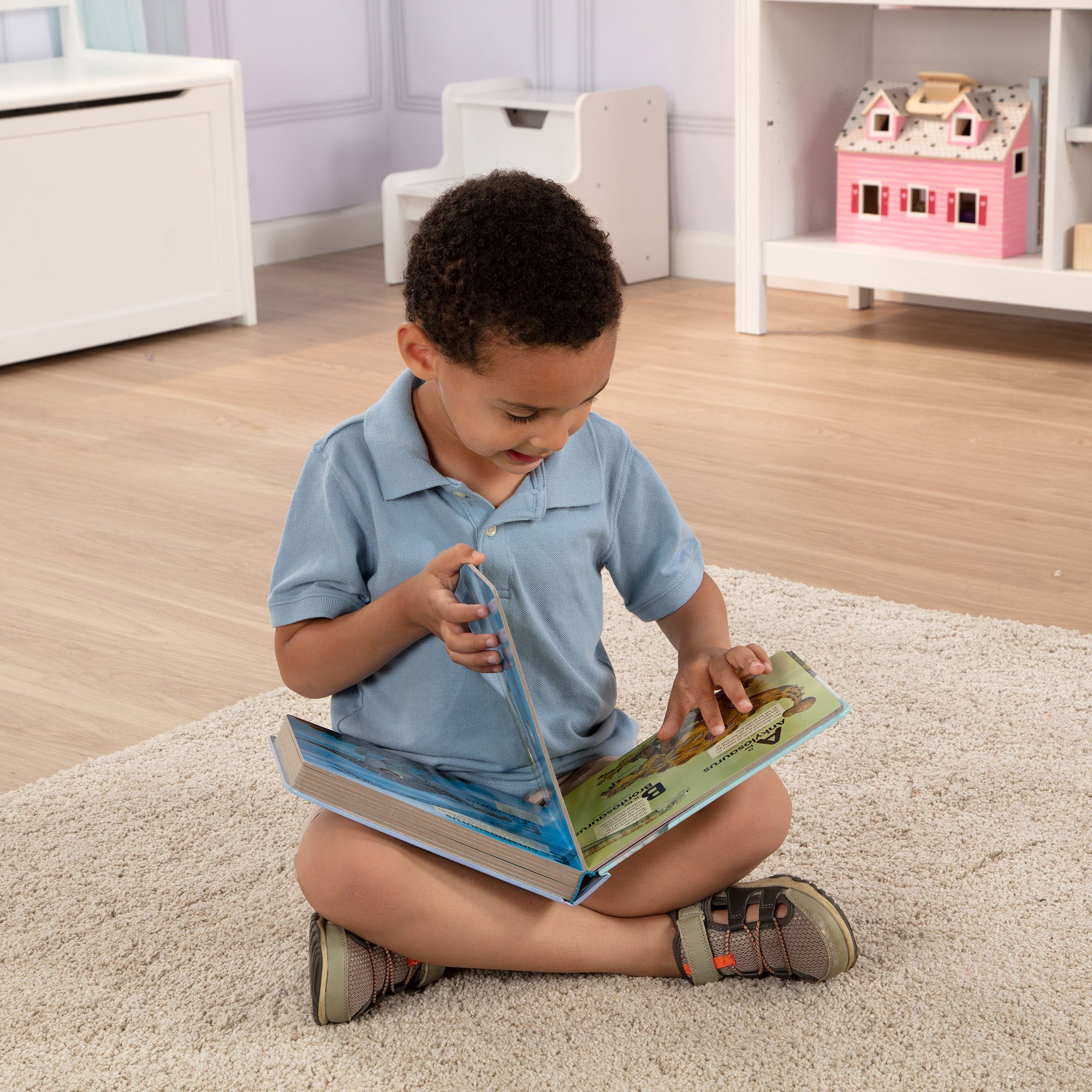 Poke-a-Dot: Dinosaurs A to Z Board Book