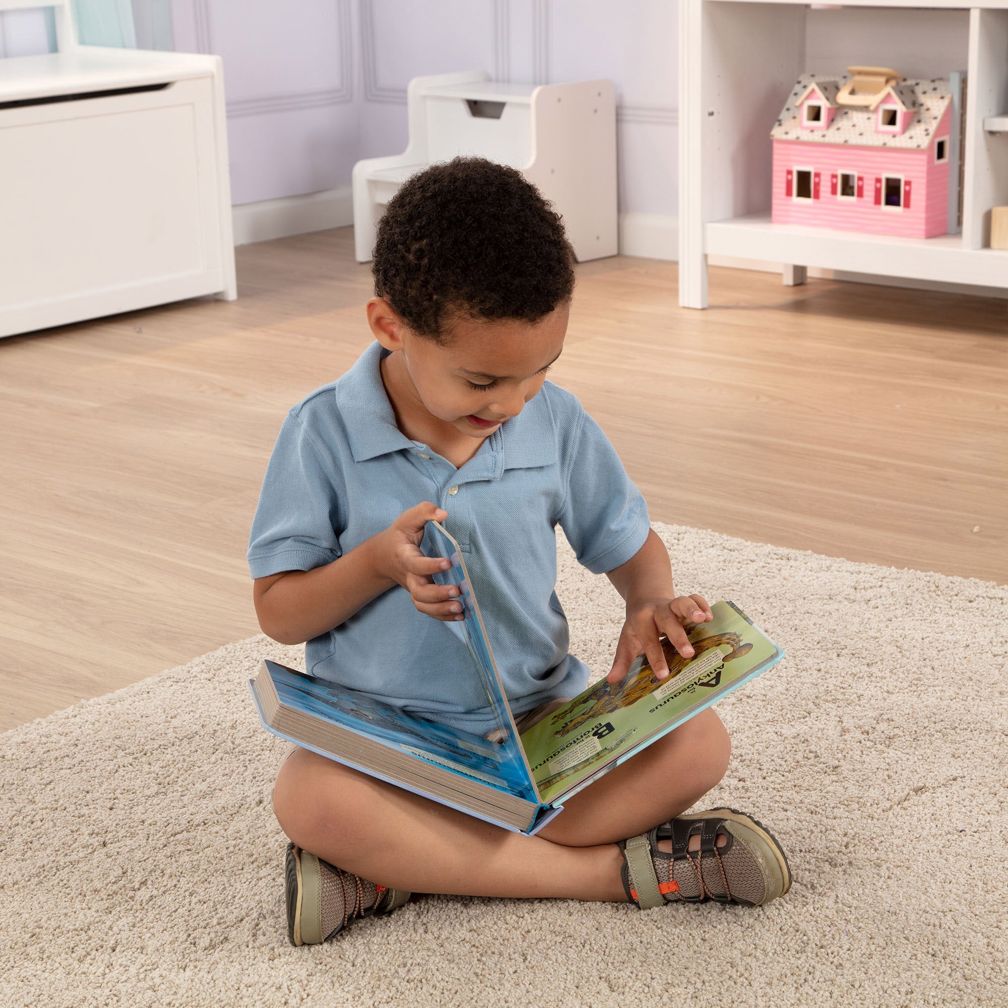 Poke-a-Dot: Dinosaurs A to Z Board Book