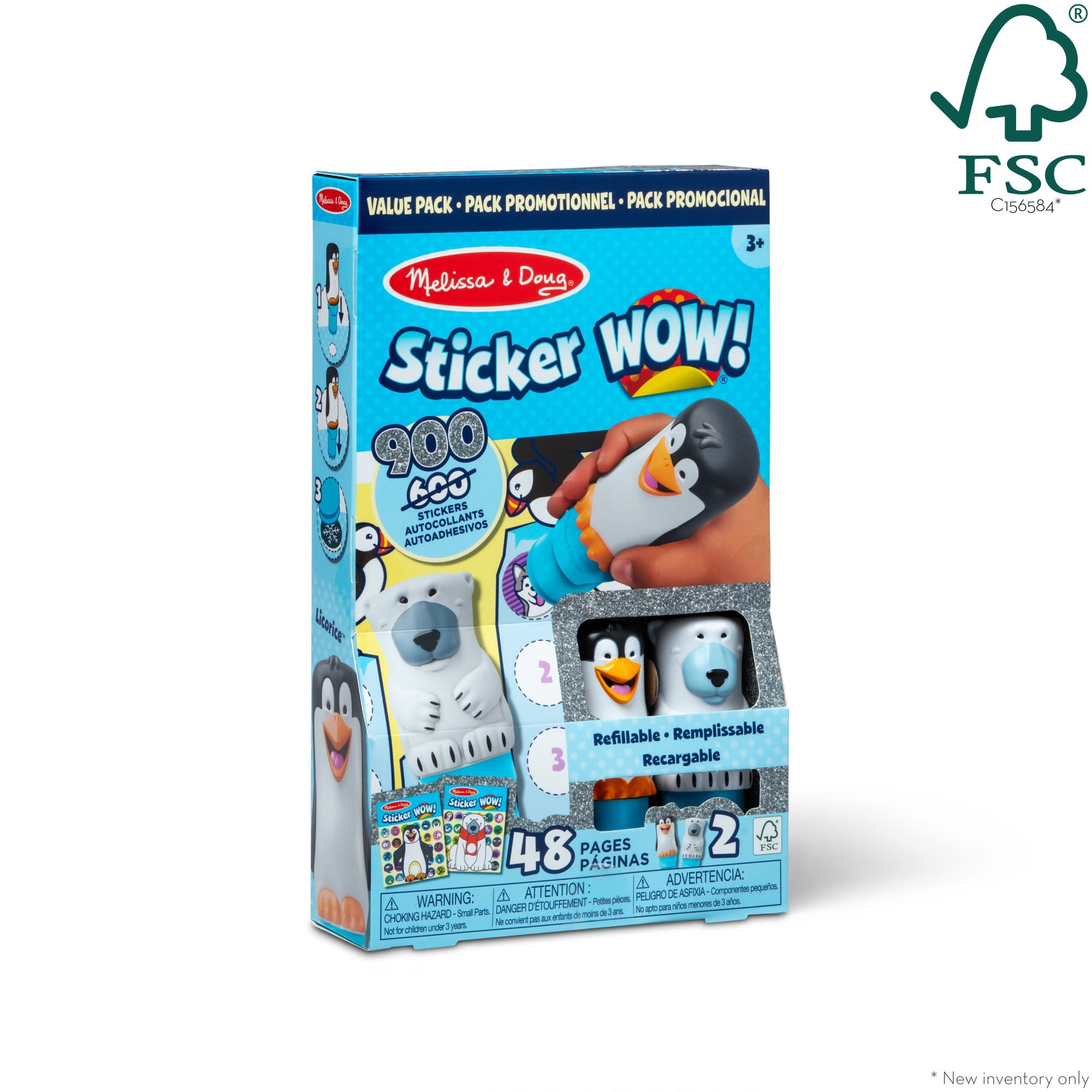 Sticker WOW!® Activity Pads & Sticker Stampers VALUE PACK - Winter