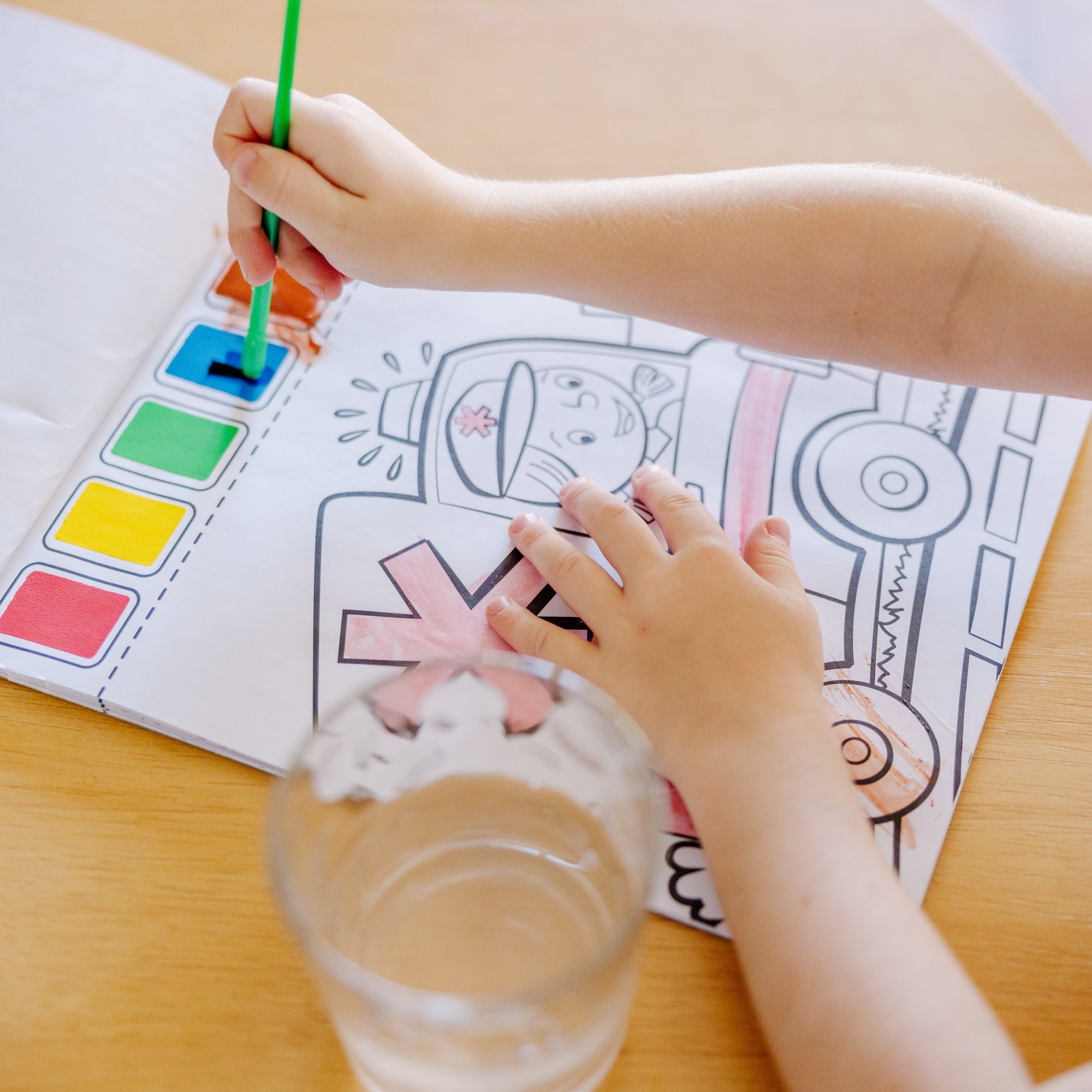 Paint With Water - Vehicles