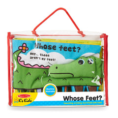 Soft Activity Book - Whose Feet?