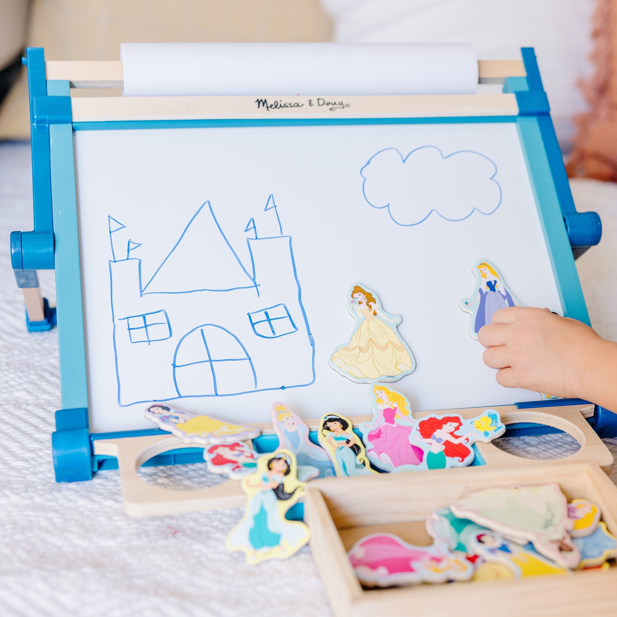 Double-Sided Magnetic Tabletop Easel