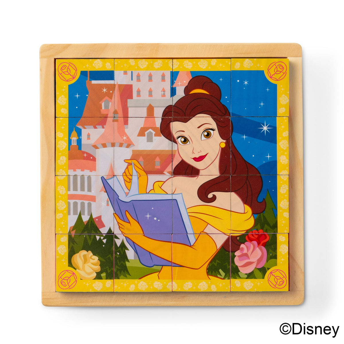 Disney Princess Wooden Cube Puzzle