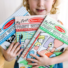 My First Paint with Water 3-Pack: Animals, Vehicles, Multi-Themed