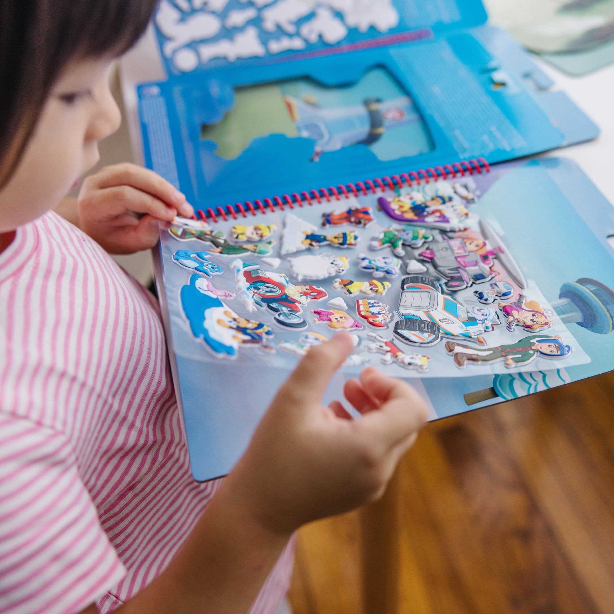 PAW Patrol Restickable Puffy Stickers -  Jake's Mountain