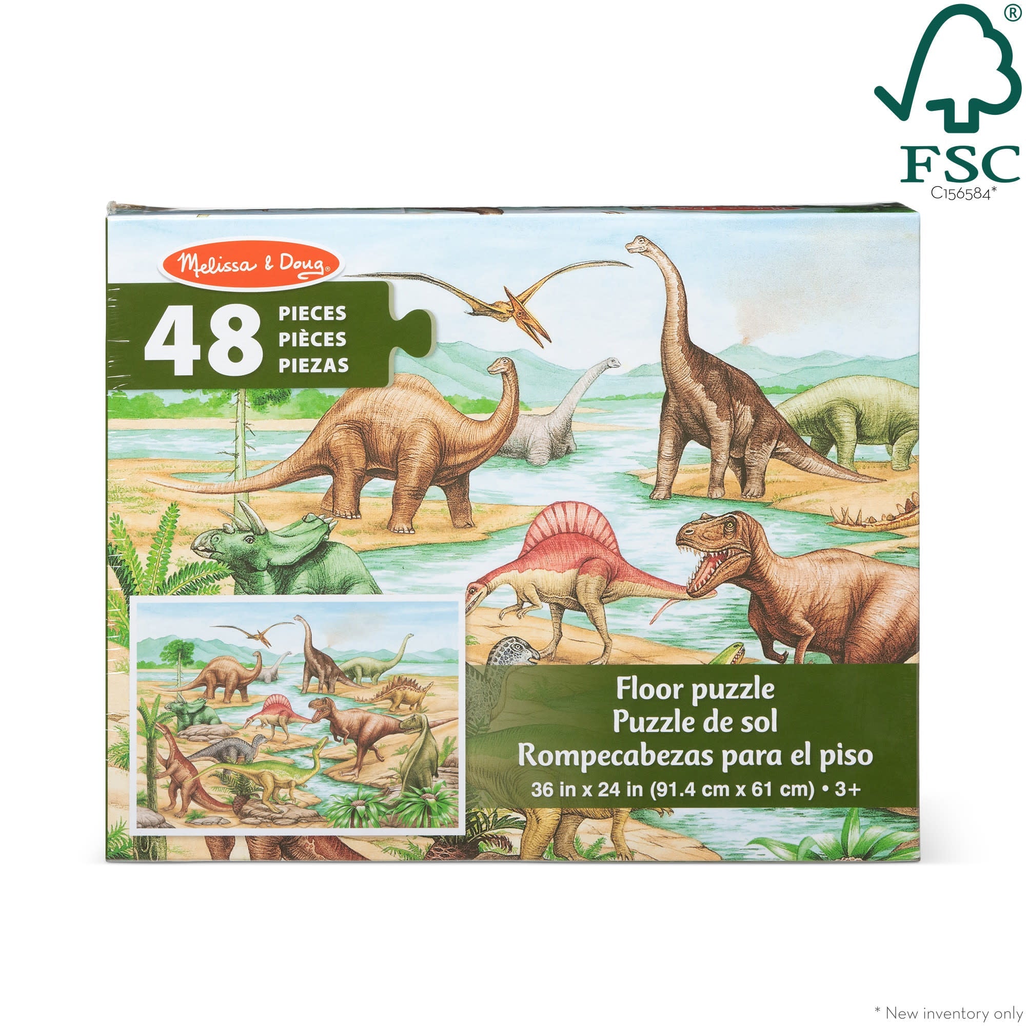 Dinosaurs Floor Puzzle - 48 Pieces