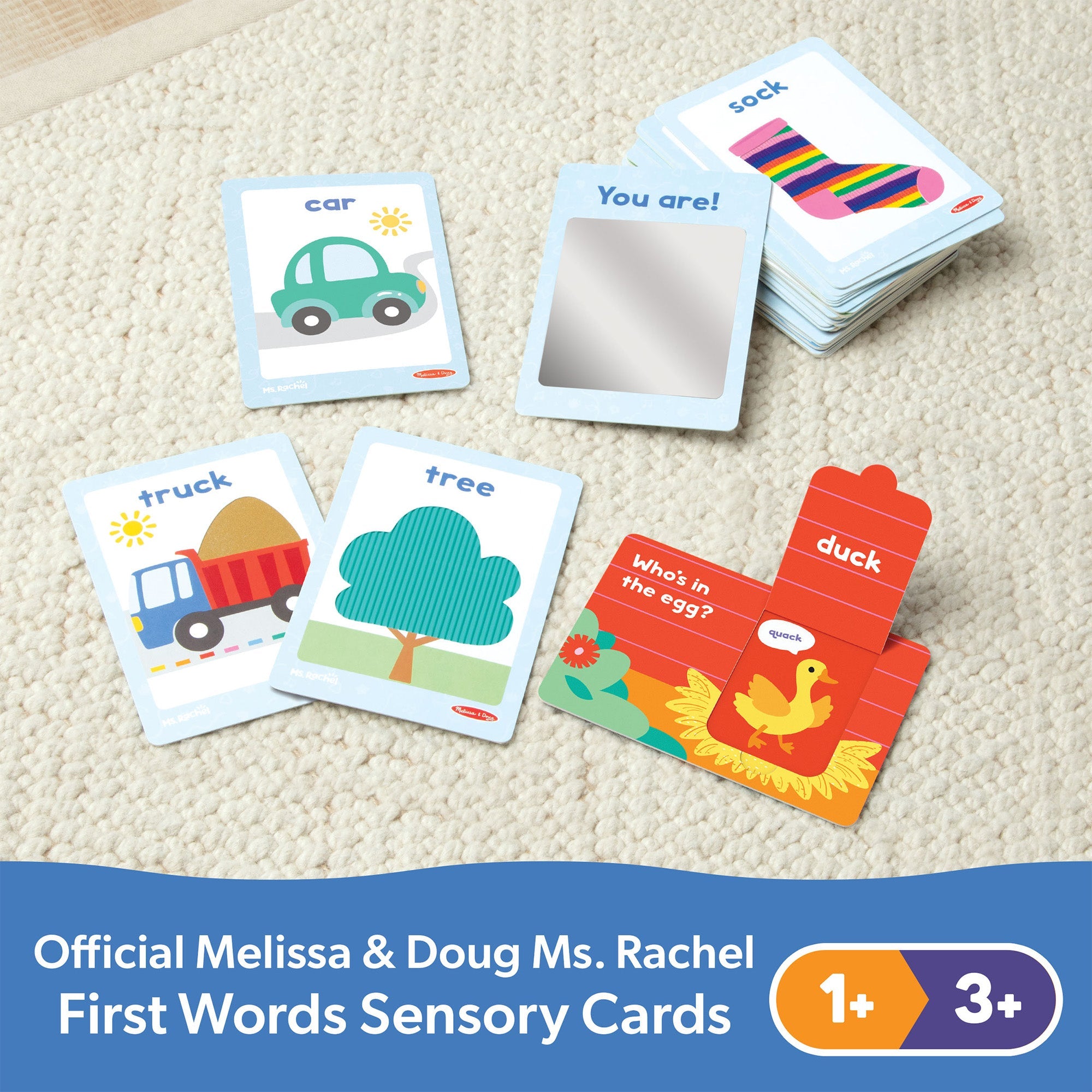 Ms. Rachel™ First Words Sensory Cards