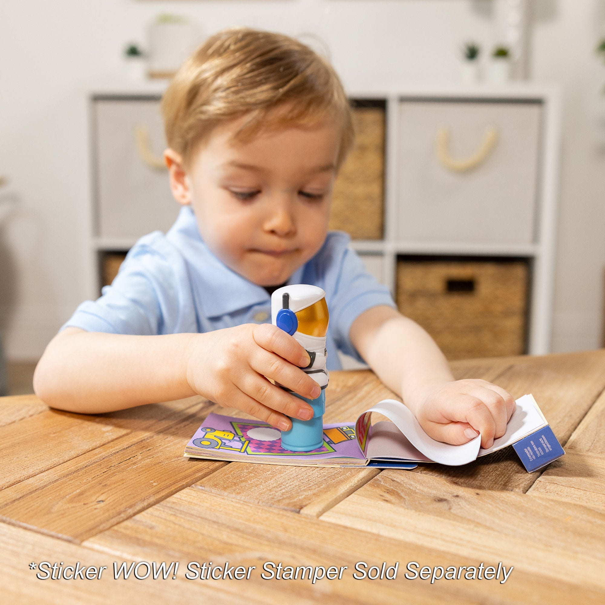 Sticker WOW!® Mini Activity Pad & Refill Stickers - Surprise Pack 1 (200+ Stickers, Stamper Not Included)