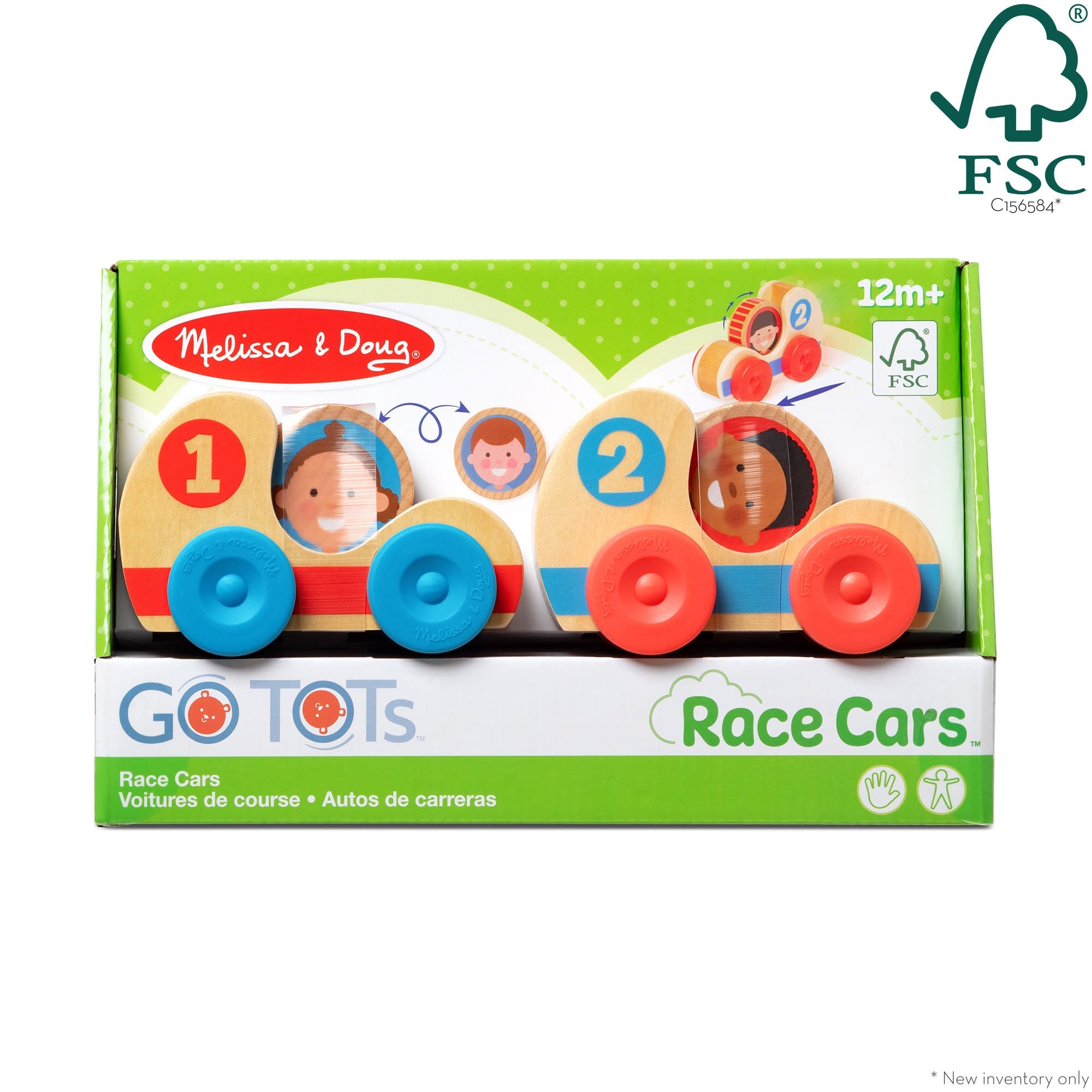 GO Tots Wooden Race Cars