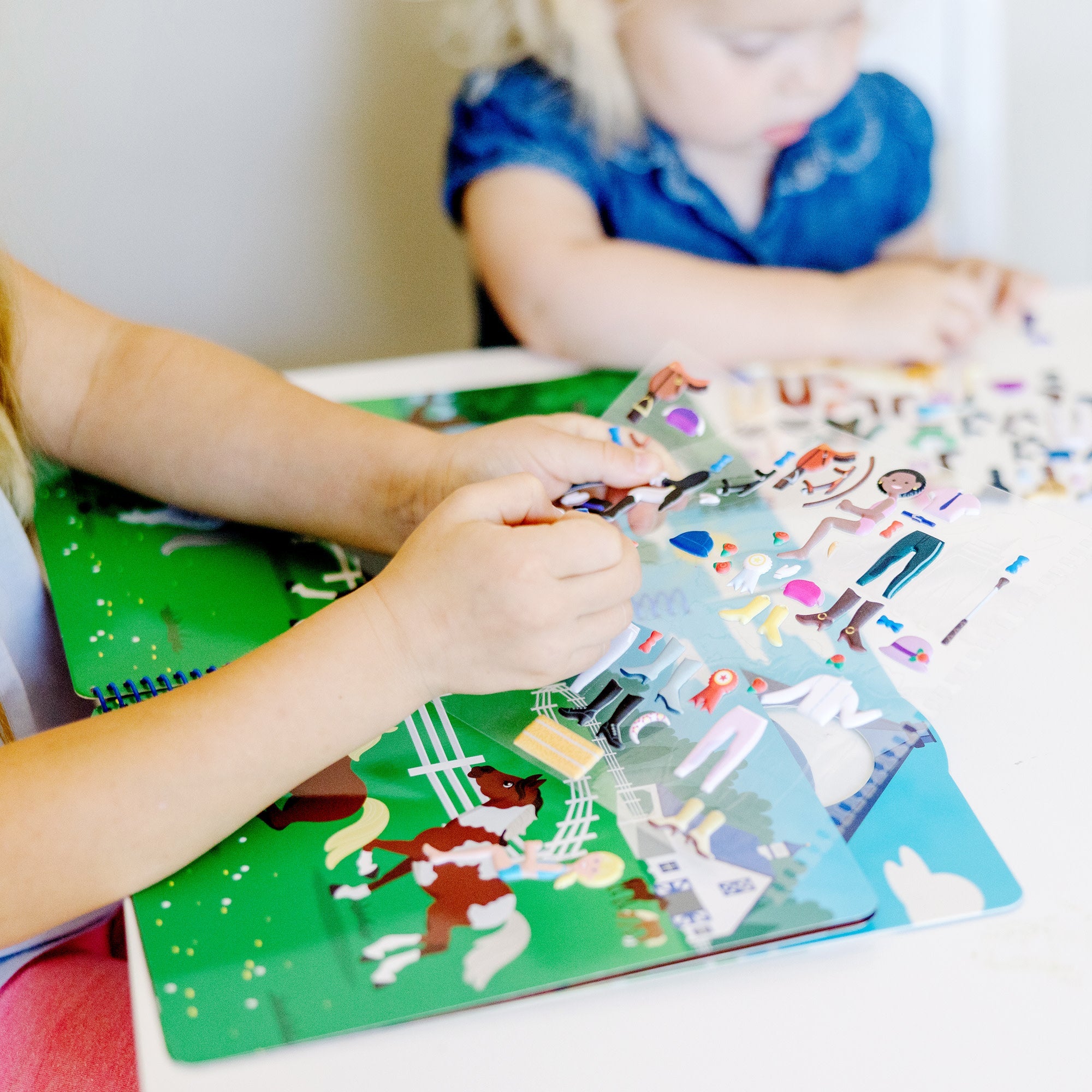 Puffy Sticker Activity Book - Riding Club