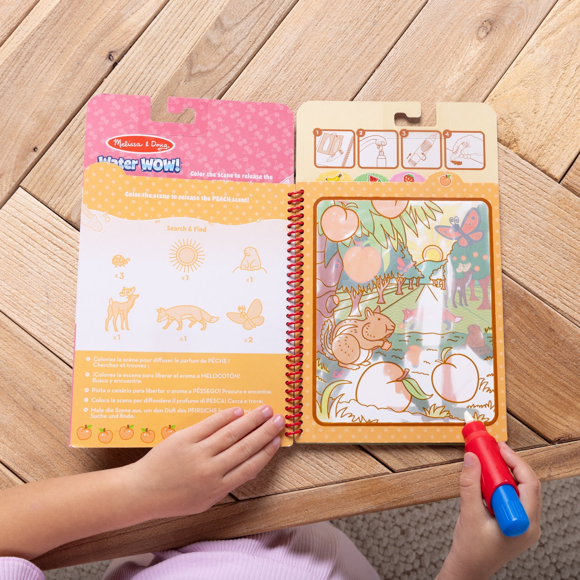 Scented Water WOW! Water-Reveal Pad - Fruit