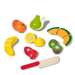 Wooden Cutting Fruit Play Food