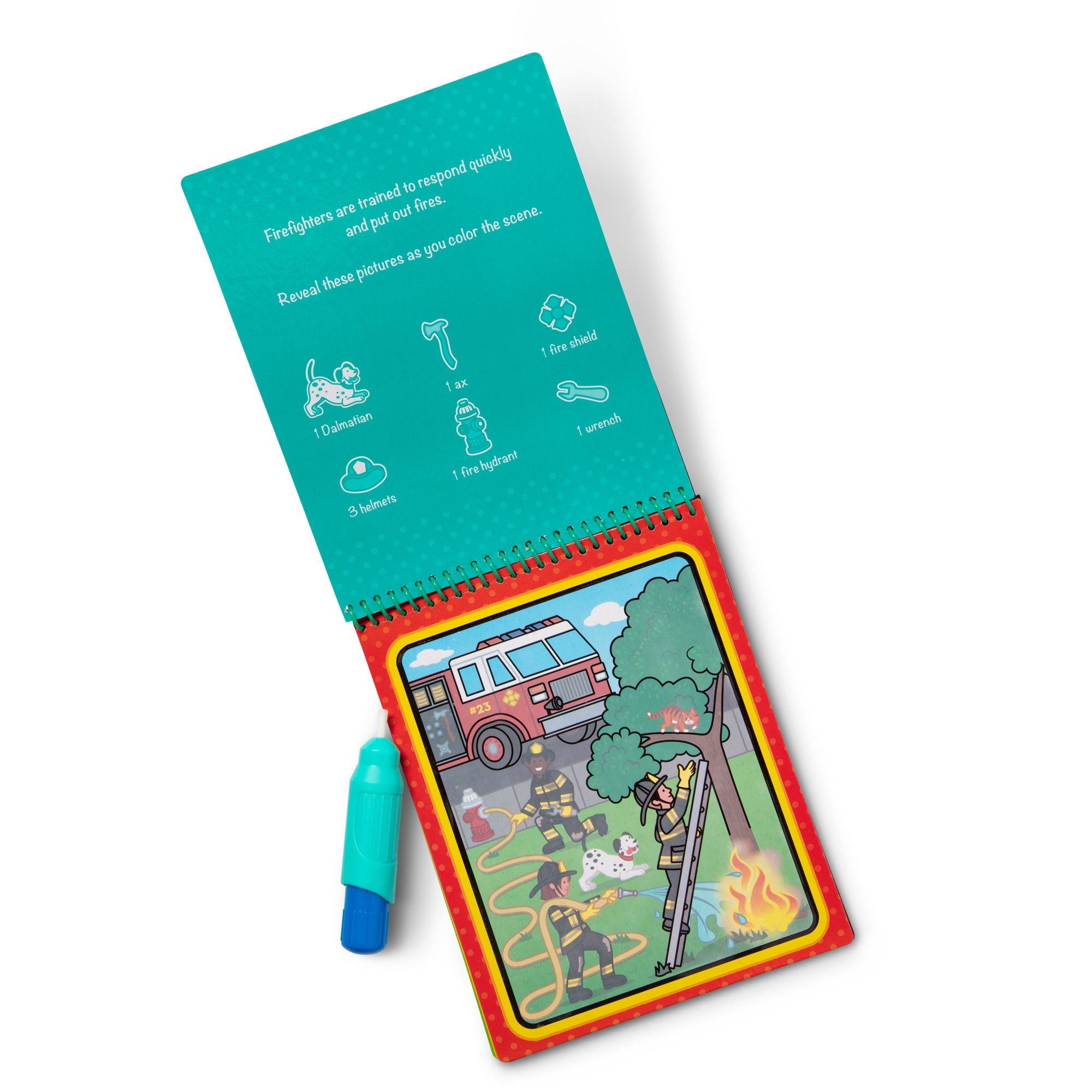 Water Wow! Occupations - Water Reveal Pad On the Go Travel Activity