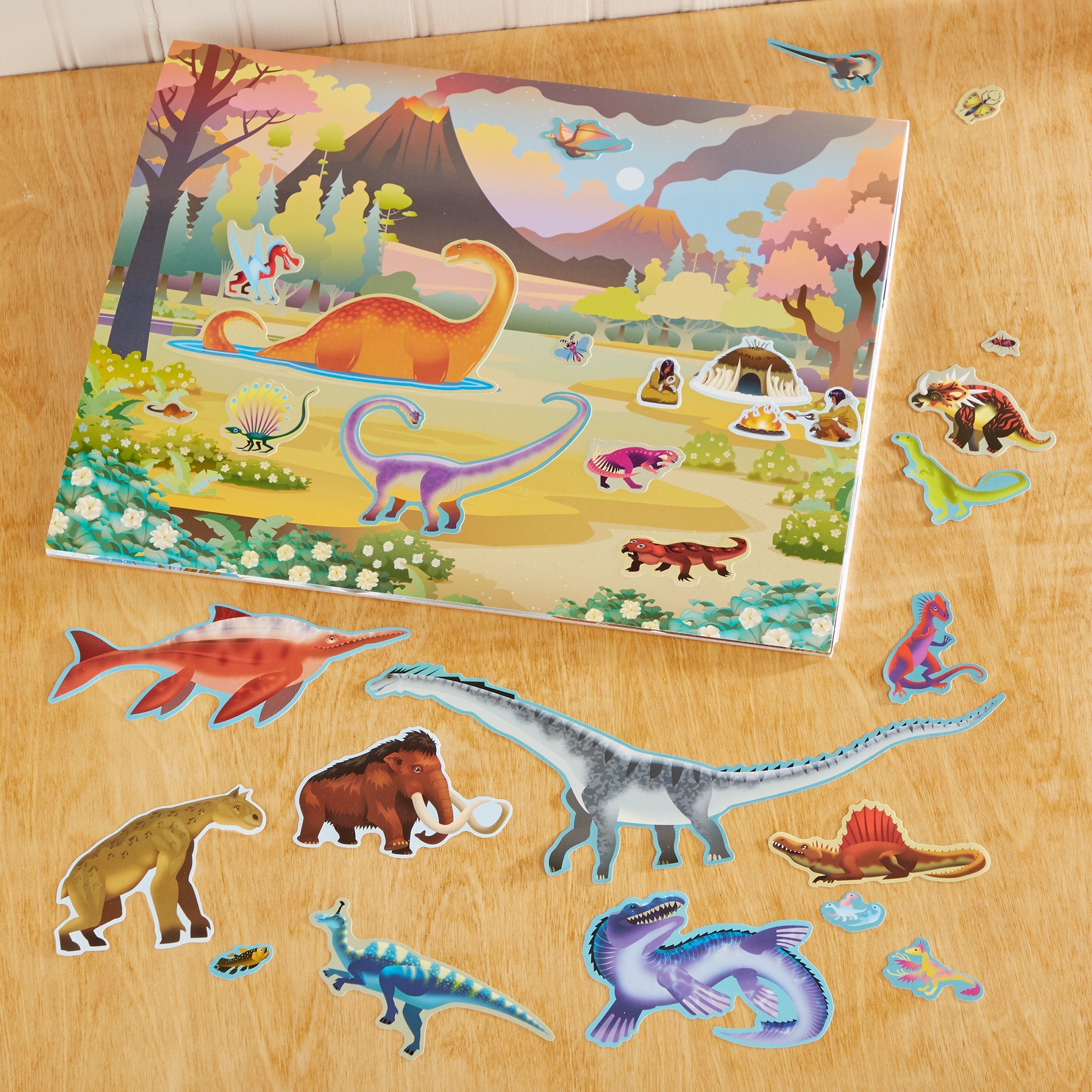 Reusable Sticker Pad - Prehistoric