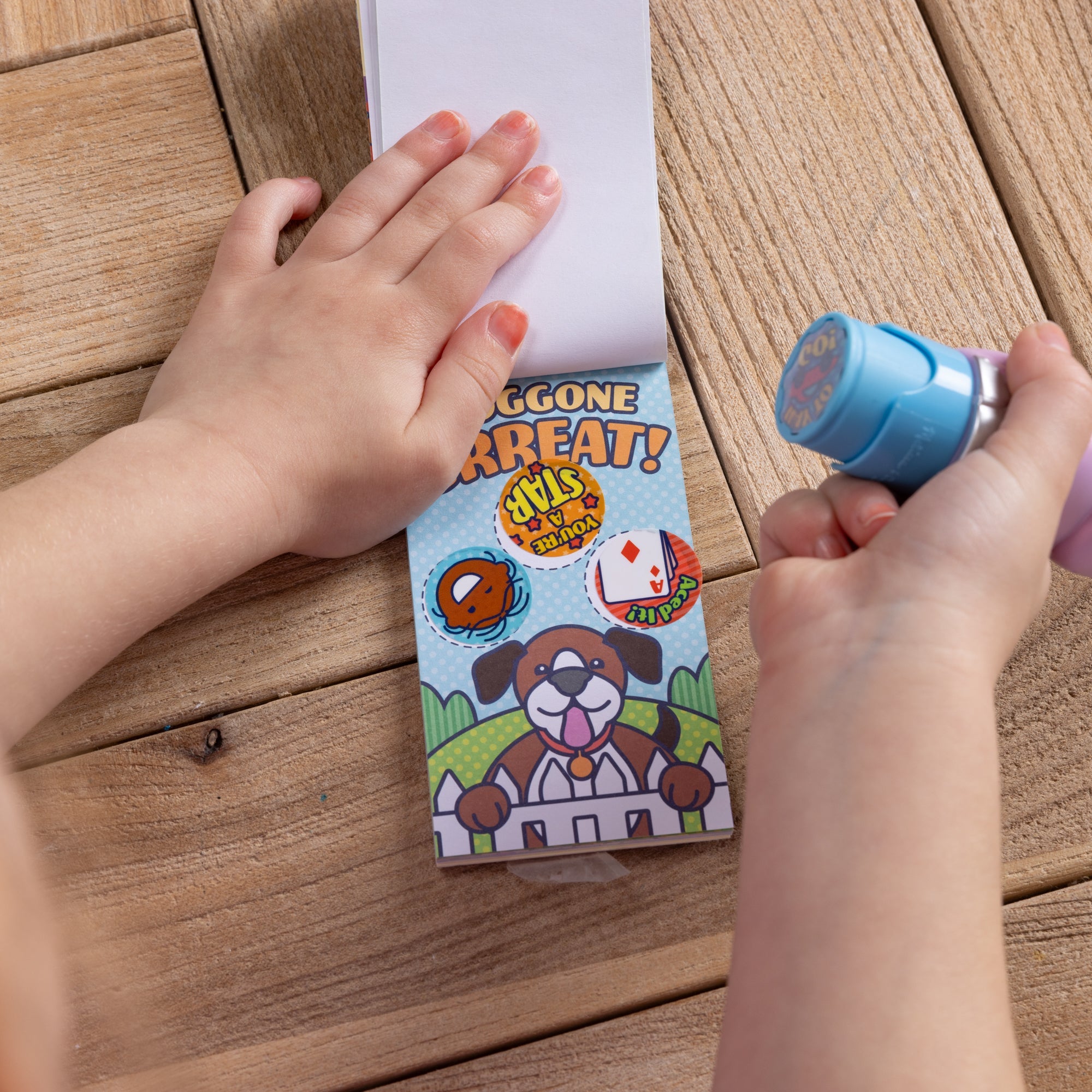 Sticker WOW!® Mini Activity Pad & Refill Stickers - Way to Go! (200+ Stickers, Stamper Not Included)