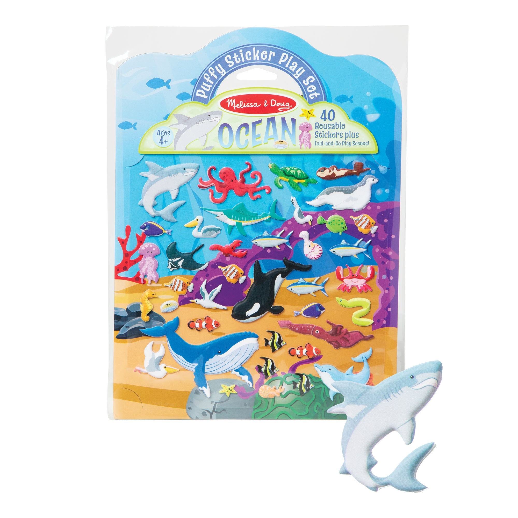Puffy Sticker Play Set - Ocean