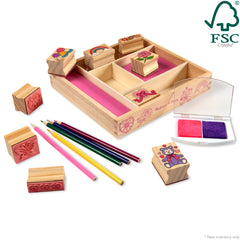 Wooden Stamp Set - Friendship