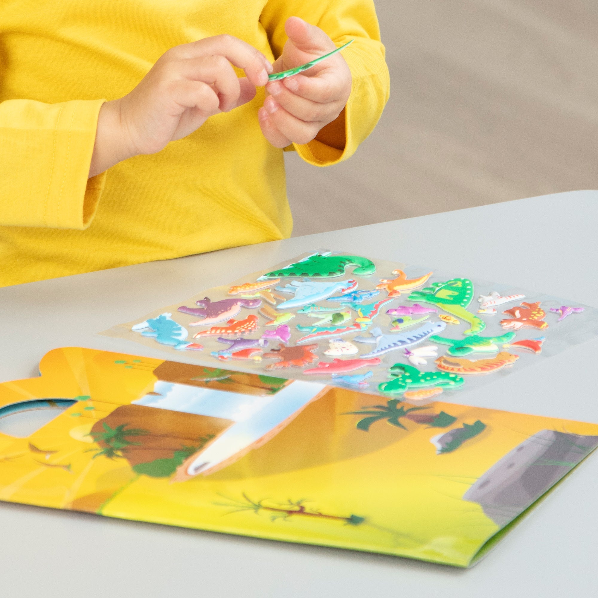 Puffy Sticker Play Set - Dinosaur