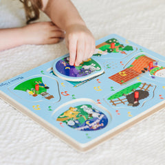 Nursery Rhymes 2 Sound Puzzle - 6 PIeces