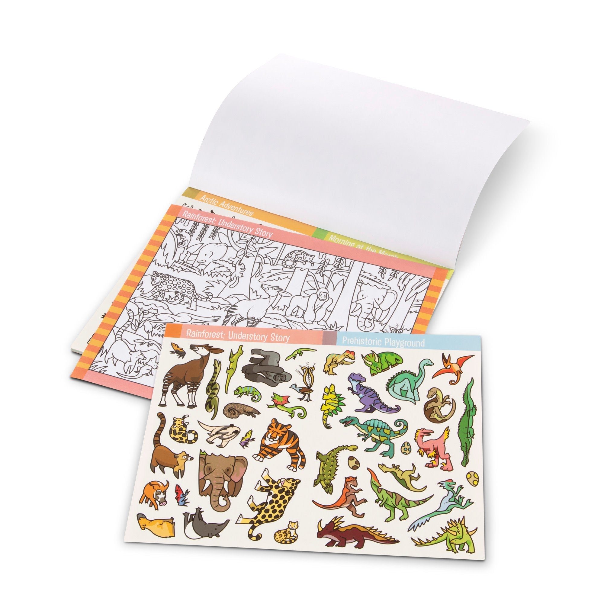Seek & Find Sticker Pad – Animals