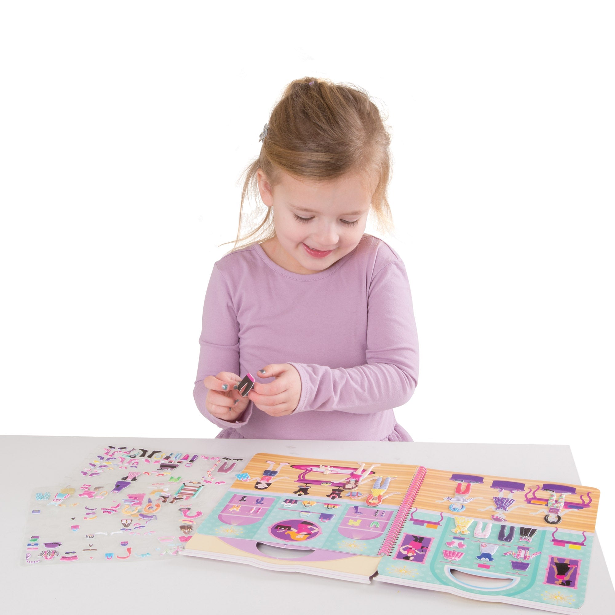 Puffy Sticker Activity Book - Day of Glamour